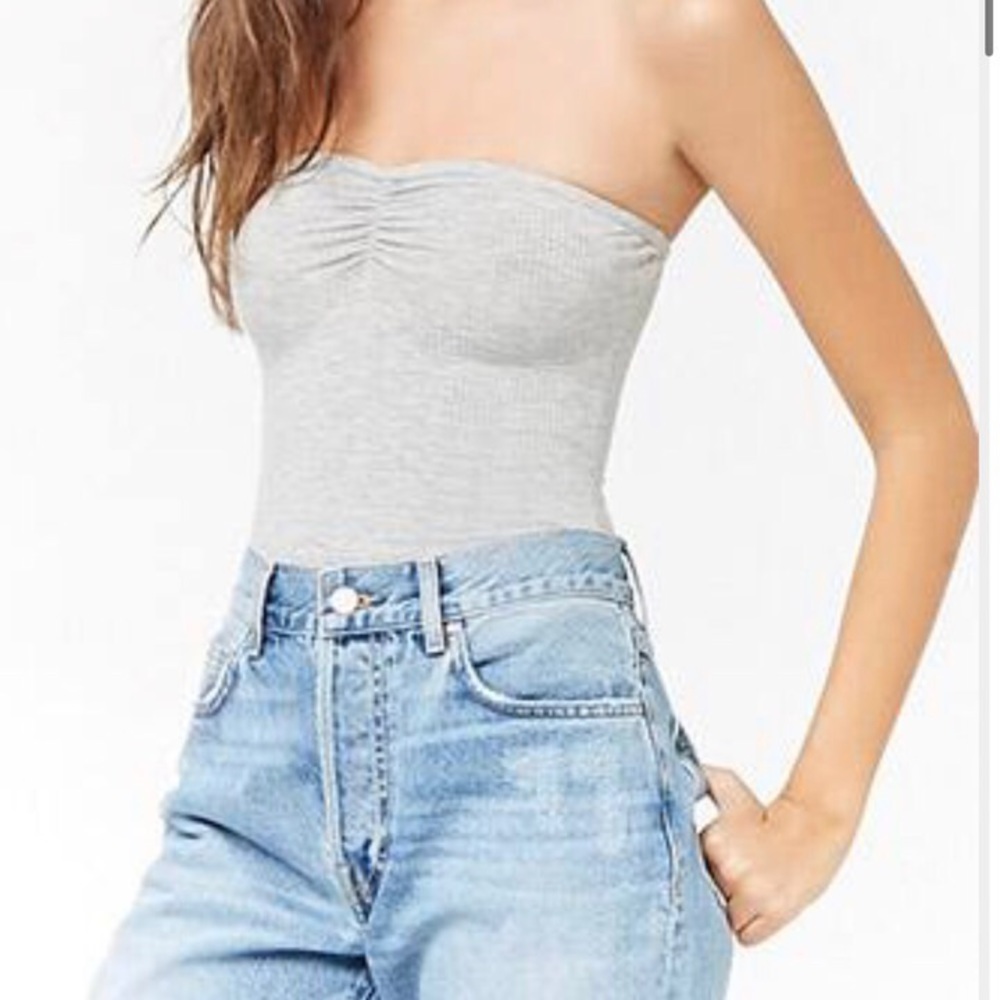 Strapless bodysuit